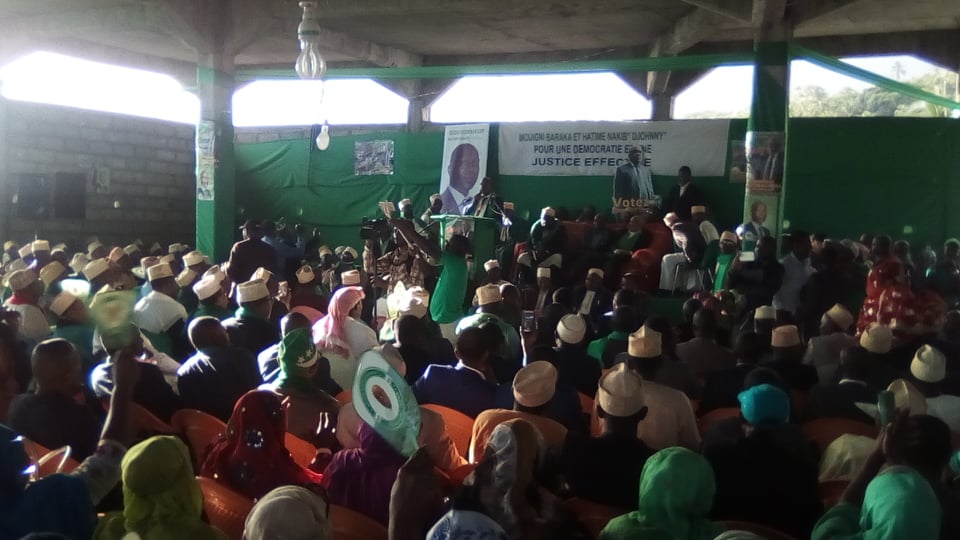 Élections anticipées : J-5 Mouigni Baraka promet d’introduire la bourse à l’Université des Comores